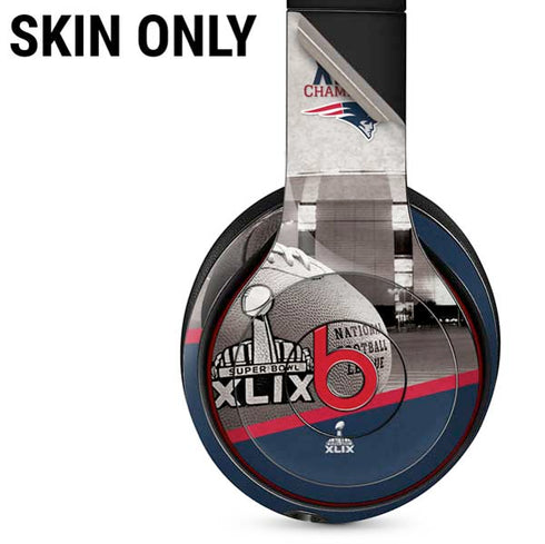 NFL Patriots Super Bowl XLIX Champs Beats Solo 3 Wireless Skin